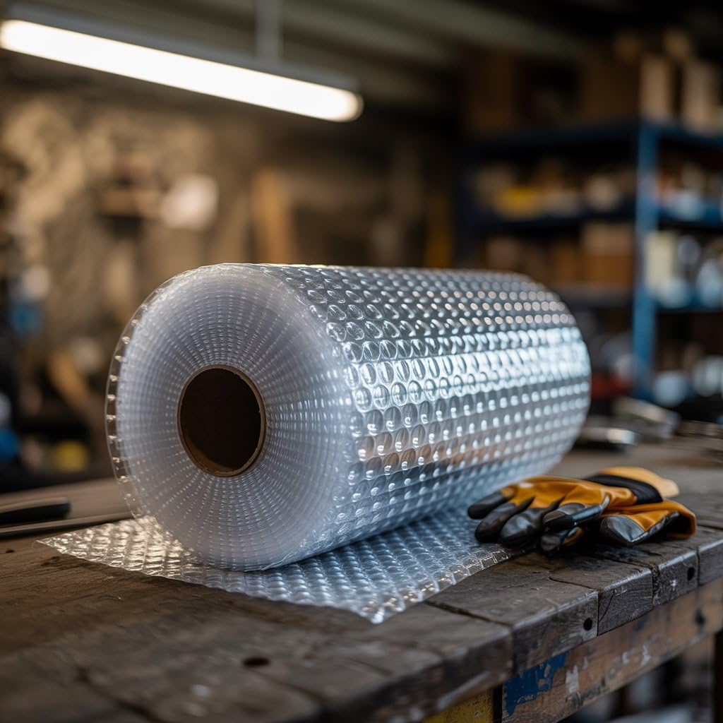 All4All Pluriball per Imballaggio – 2 Rotoli da 40 cm x 100 m, Totale 80 m², Protezione Antiurto per Spedizioni, Traslochi e Oggetti Fragili