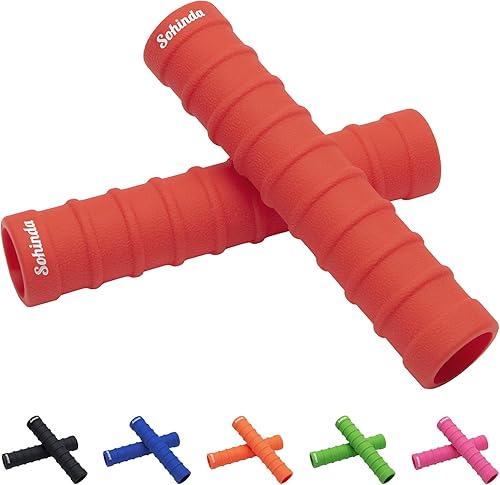 Sohinda Empuñaduras para remo de kayak, accesorios de kayak, agarres antideslizantes para remos de kayak, agarre de silicona para prevención de