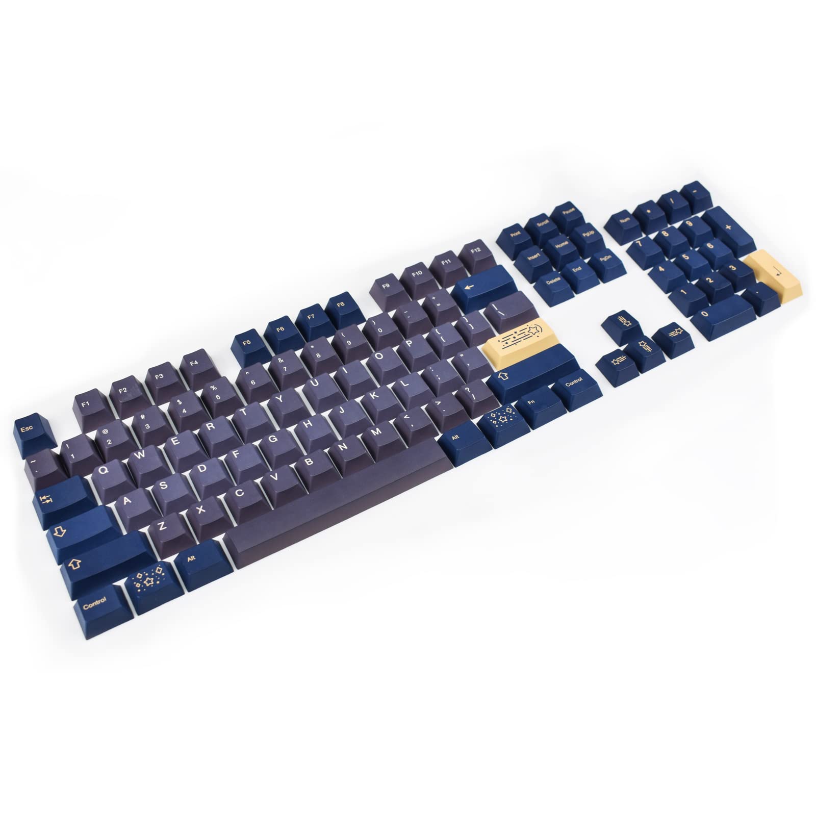 Amazon.com: MOLGRIA Stargaze Keycaps, 135 Set Stars KeyCaps for