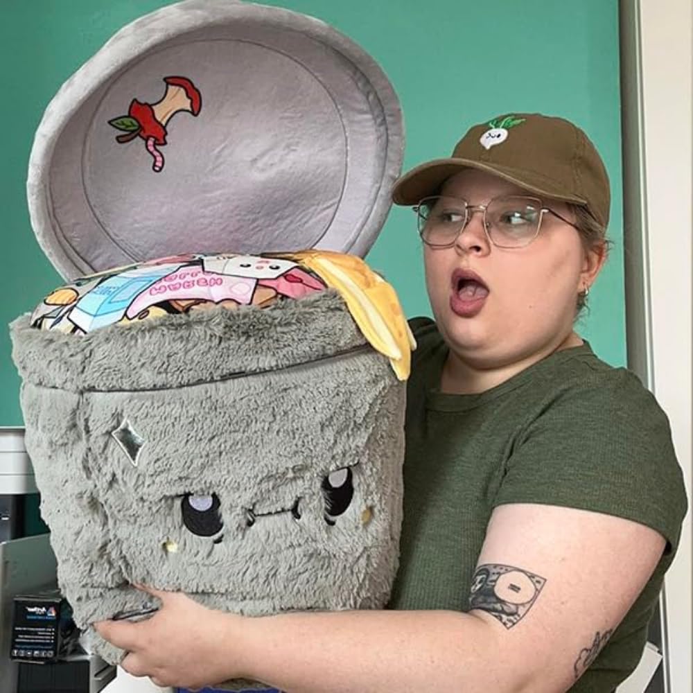 Squishable - Kosz na śmieci - 38 cm - Miękka maskotka kolekcjonerska