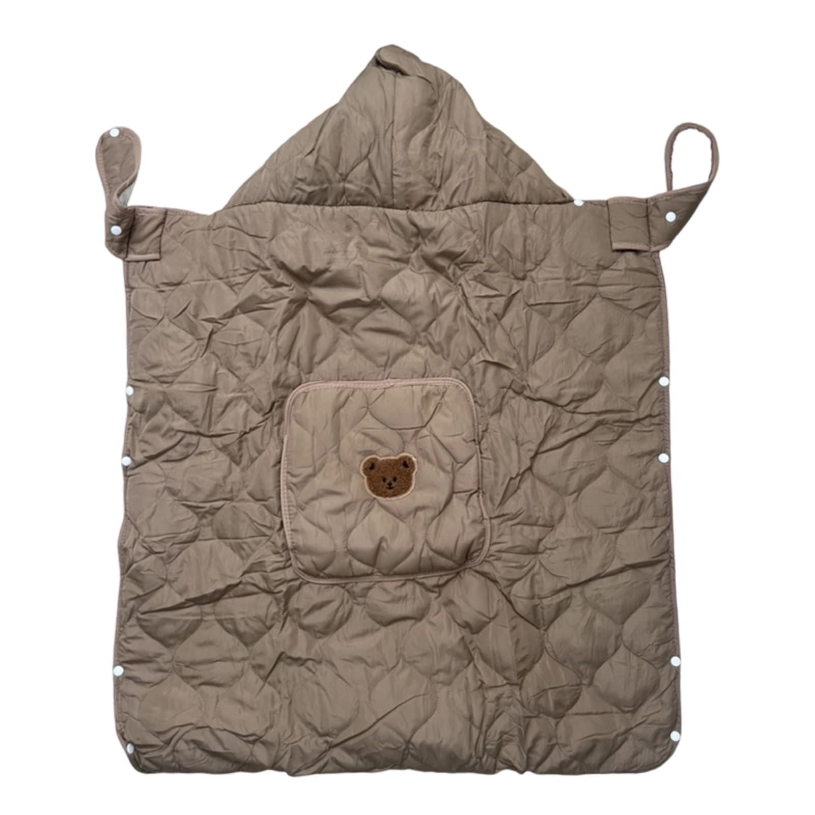 Copertura per Antivento e Schermante Dal Sole, Coperta per Passeggino con Cappuccio a Forma di Cartone Animato, Fascia in Morbido Cotone, Ideale per i Viaggi all'aperto del Neonato,
