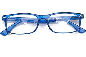 Crystal Clear Eyewear: Glaze Up Your World with our Rectangle Frame Non-Prescription Glasses