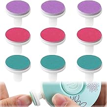 HABNI 9Pcs Baby Nail File Electric Baby Nail File Nail Cutter For Baby Replacement Pads Replaceable Grinding Heads For Newborn Child And Adult Toes 3 Styles