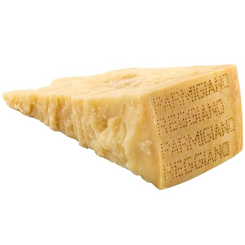 Bloque de queso parmesano 7.05 oz (7.05 onzas), queso parmesano Reggiano DOP, queso italiano de grado superior, 20 meses de edad, Latteria Soresina,