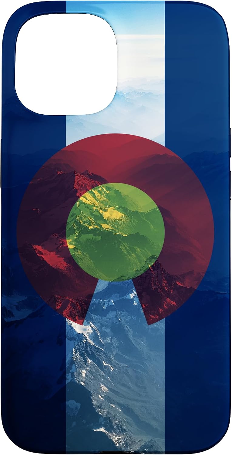 Snowy Mountains Colorado Flag - Coloradan Pride Case for iPhone SE (2020) / 7 / 8