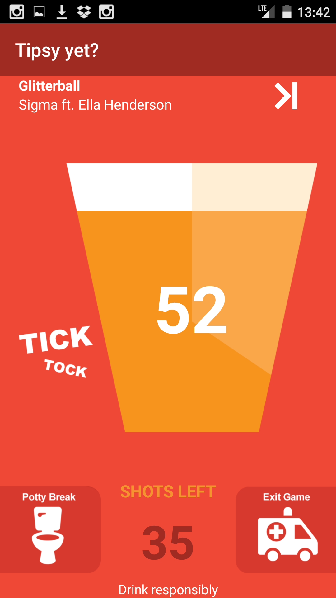 Power Hour Drinking Game App on Amazon Appstore