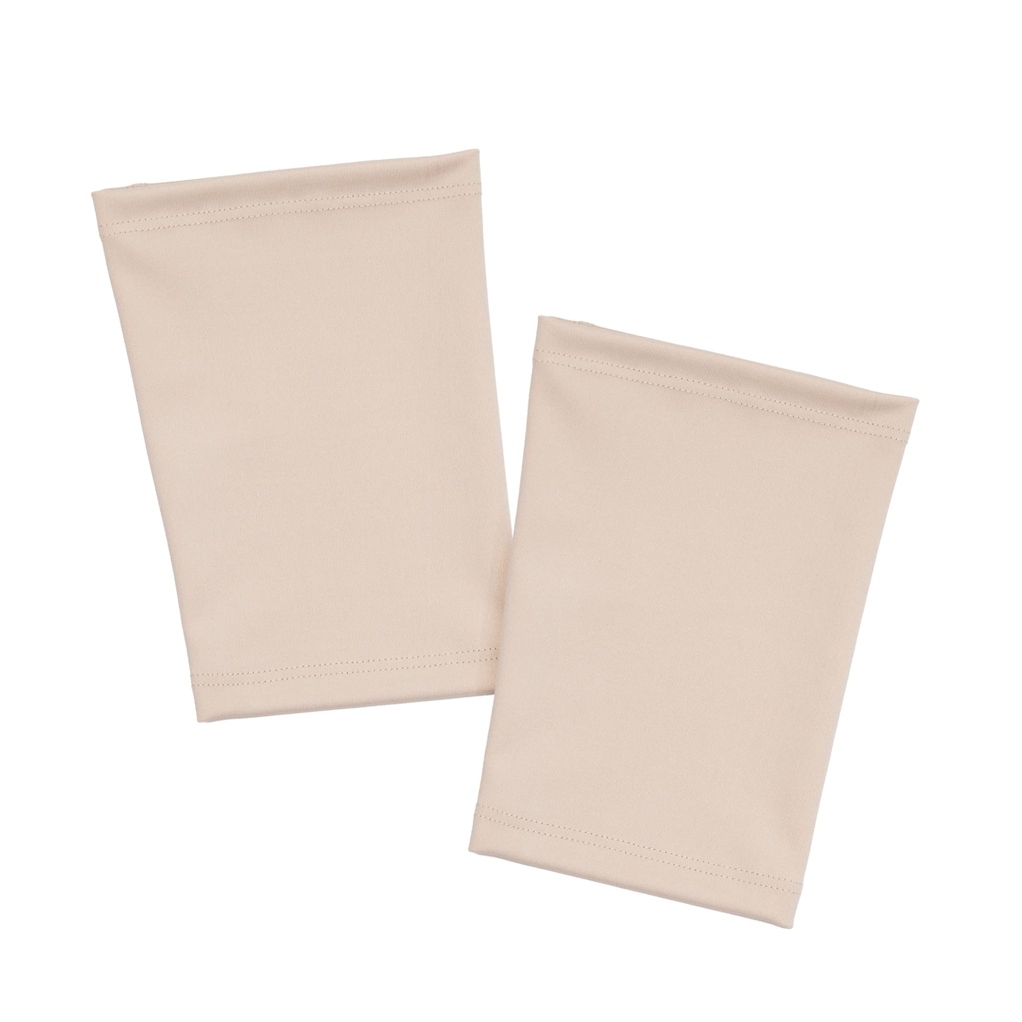 Spoonie Threads Beige Unisex Support Sleeve 2-Pack, PICC Line Cover, Continuous Glucose, Insulin Monitoring, Infusion, Soft and Sweat-Wicking Arm Band Medium