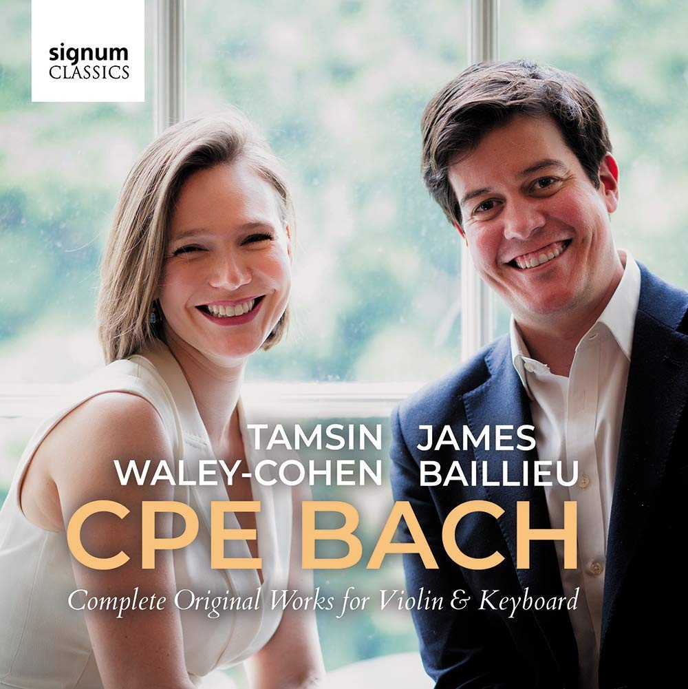 Cpe Bach: Complete Original Works For Violin & Keyboard