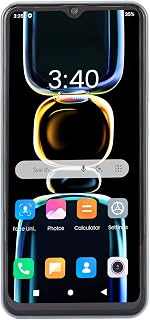 Celular 4G, Reconhecimento Facial 4GB RAM 64GB ROM Desbloqueado Smartphone Verde 2.4G 5GWIFI 6.53in FHD Chamada para 12 (Plugue do Reino Unido)