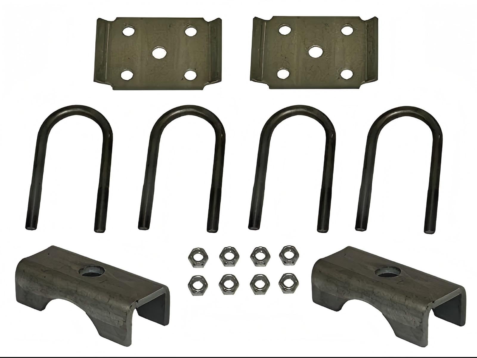 UOCK-7000 Carriages Trailer Springs Over-Under Conversion Flip Kit for 7000# Axle 3" - Trailer Springs KIT Replacement