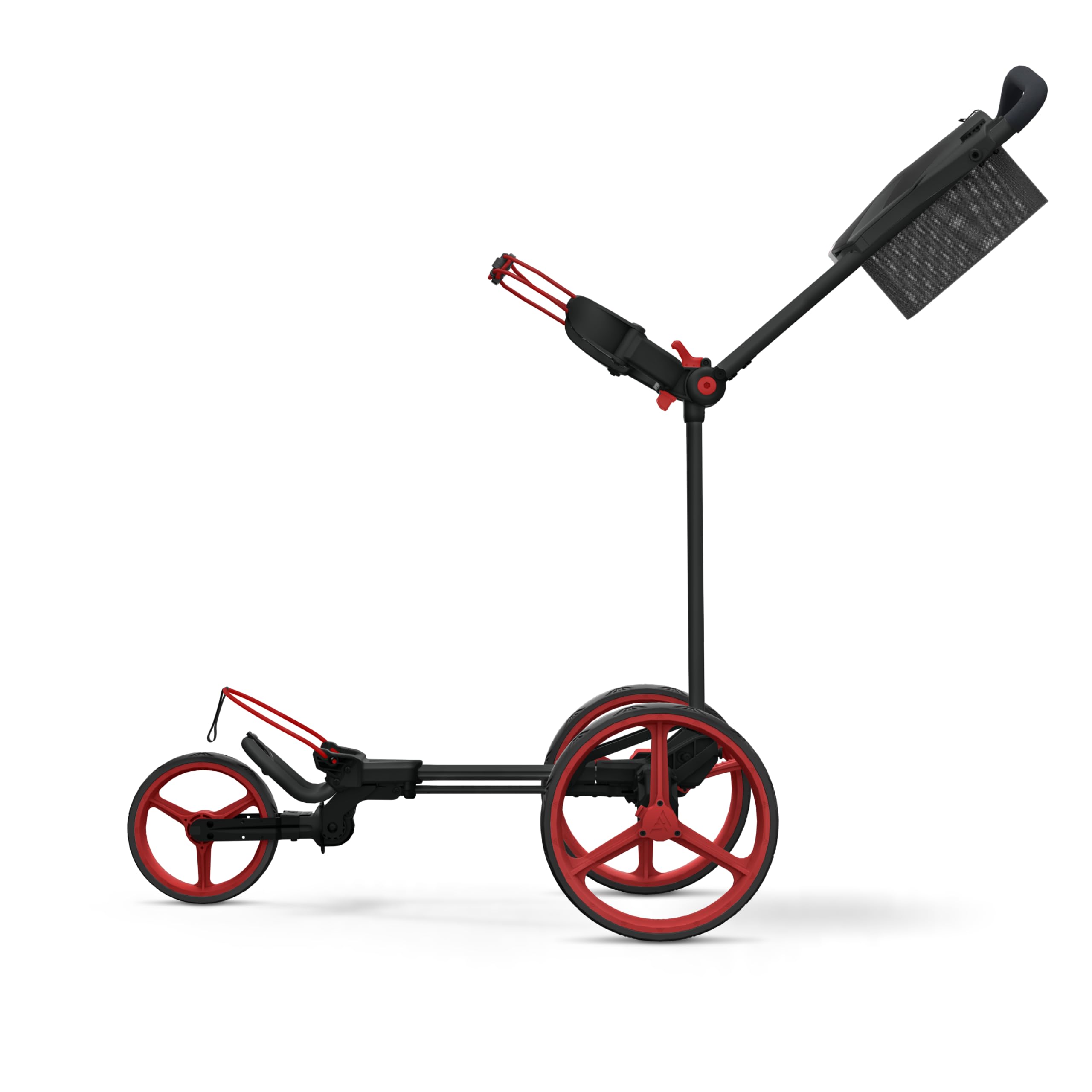 Big Max Blade Trio Golftrolley schwarz/rot