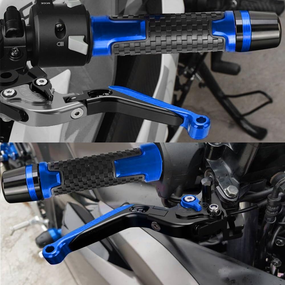 PONNYC Manija Palancas Embrague Freno Extensible Plegable Ajustable Para Motocicleta Para Tiger 660 Sport 2022-2023 Para Trident 660 2021-2022 Moto Embrague Maneta Freno (Color : 14)