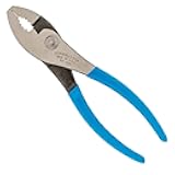 526 6-Inch Slip Joint Pliers | Utility Plier with Wire Cutter | Serrated Jaw Forged from High Carbon Steel for Maximum Grip on Materials | Specially Coated for Rust Prevention| Made in USA