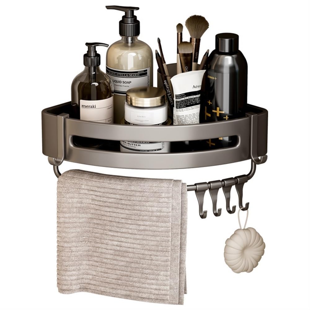 LXPYMXDP Sticky Shower Caddy Bathroom Shower Shelf Bathroom Shelf Bathtub Shower Storage Shampoo Suitable for Toilet Bathroom