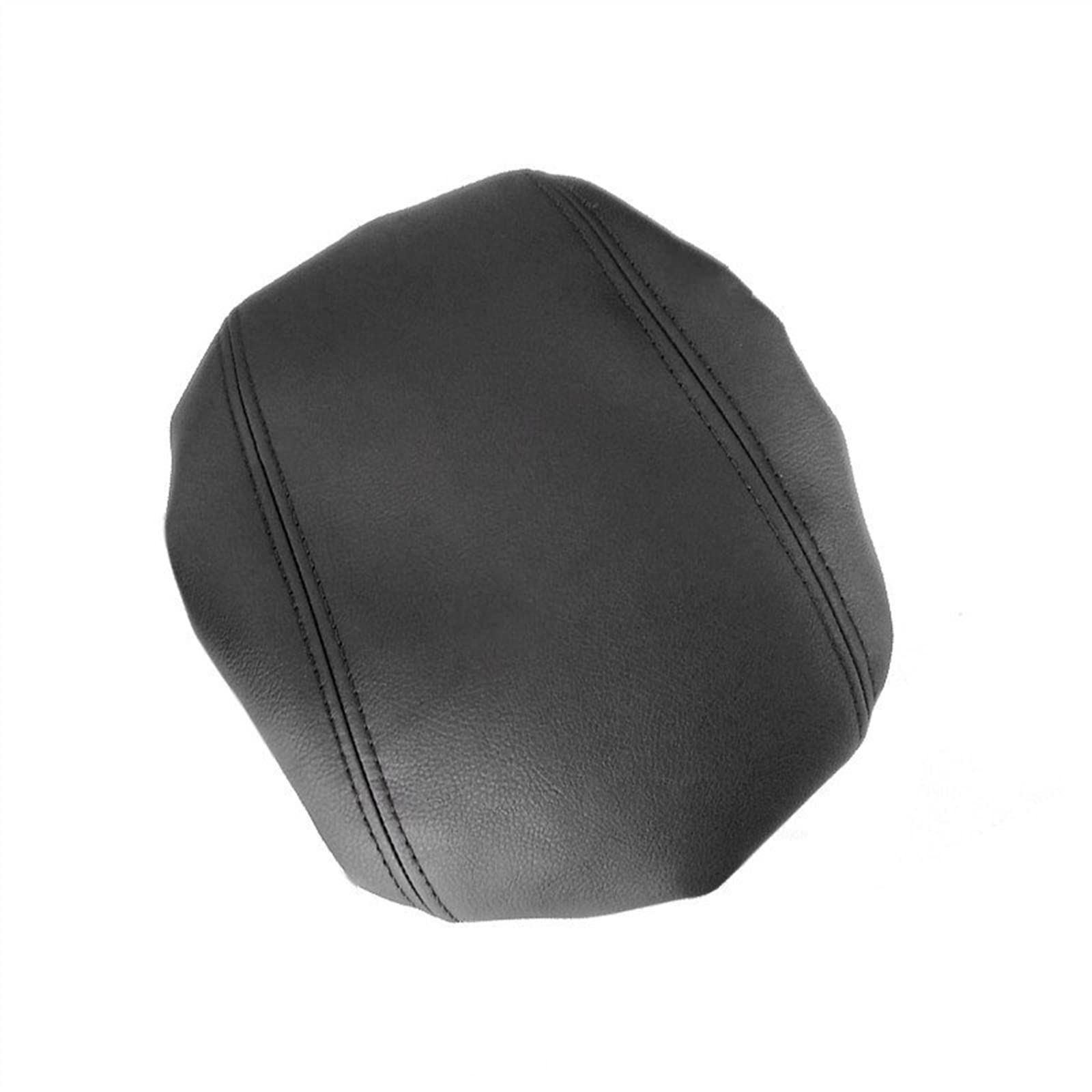 Zapora Black Microfiber Leather Car Accessories Interior Center Control Armrest Cover Sticker Trim For Hyundai For Tucson 2015-2018 Suvs(Black)