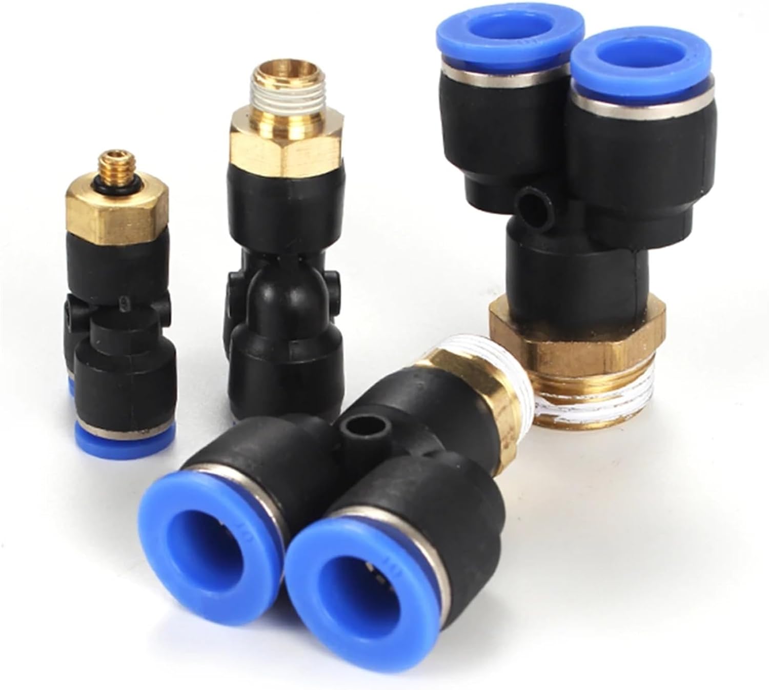 Pneumatic components quick connector PX 4mm 6mm 8mm 10mm 12mm male thread 1/8" 1/4" 3/8" 1/2" PU tube hose quick connector(PX8-04)
