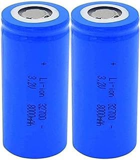 3.2V 8000Mah 32700 Ion Batteries Rechar for Scooter, 2 Pieces