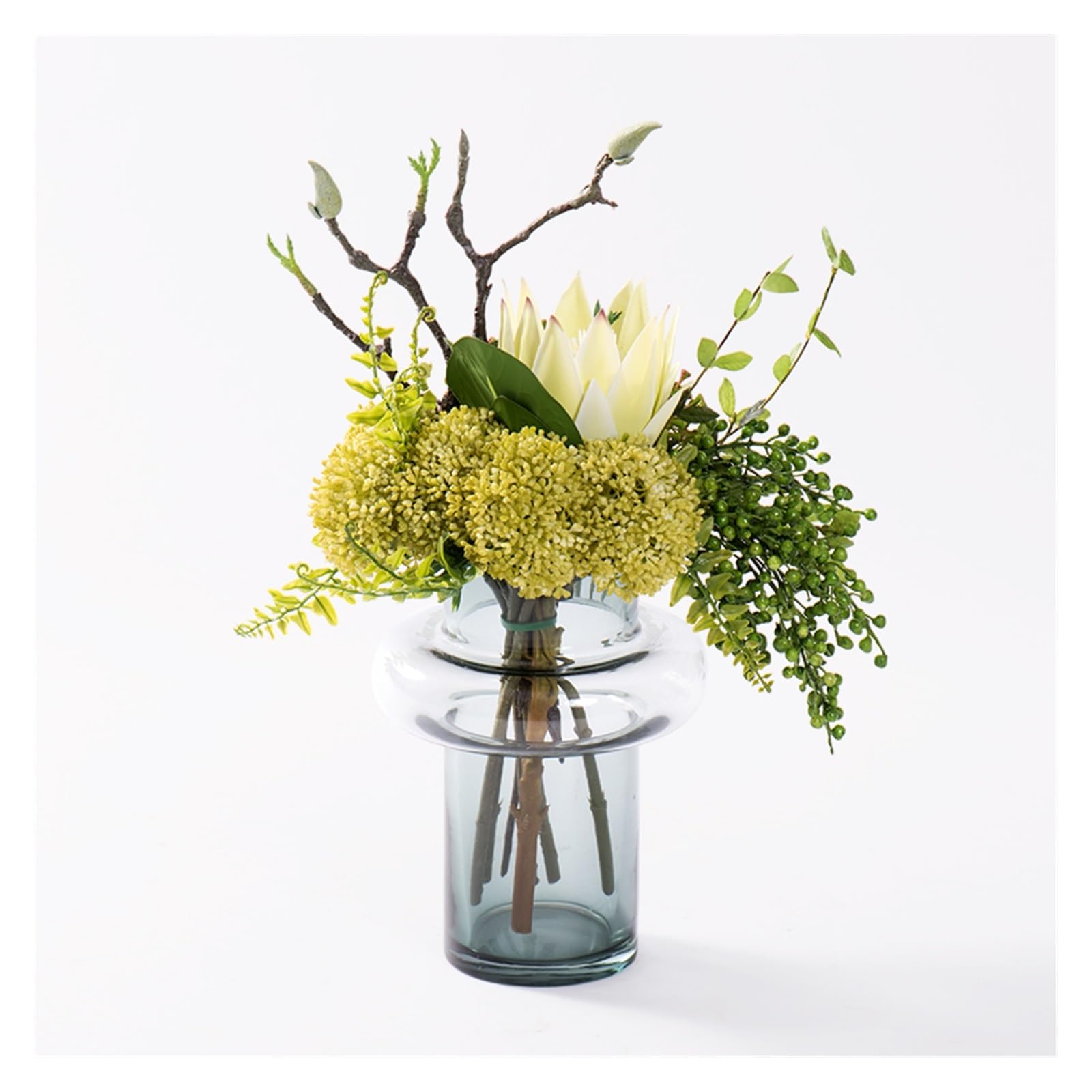 Fleurs Artificielles Lumière de fenêtre de Luxe, Art Floral, Simulation de Fleurs, Salon, Table à Manger, Arrangements Floraux, décoration de la Maison Fleurs Artificielles pour L'extérieur