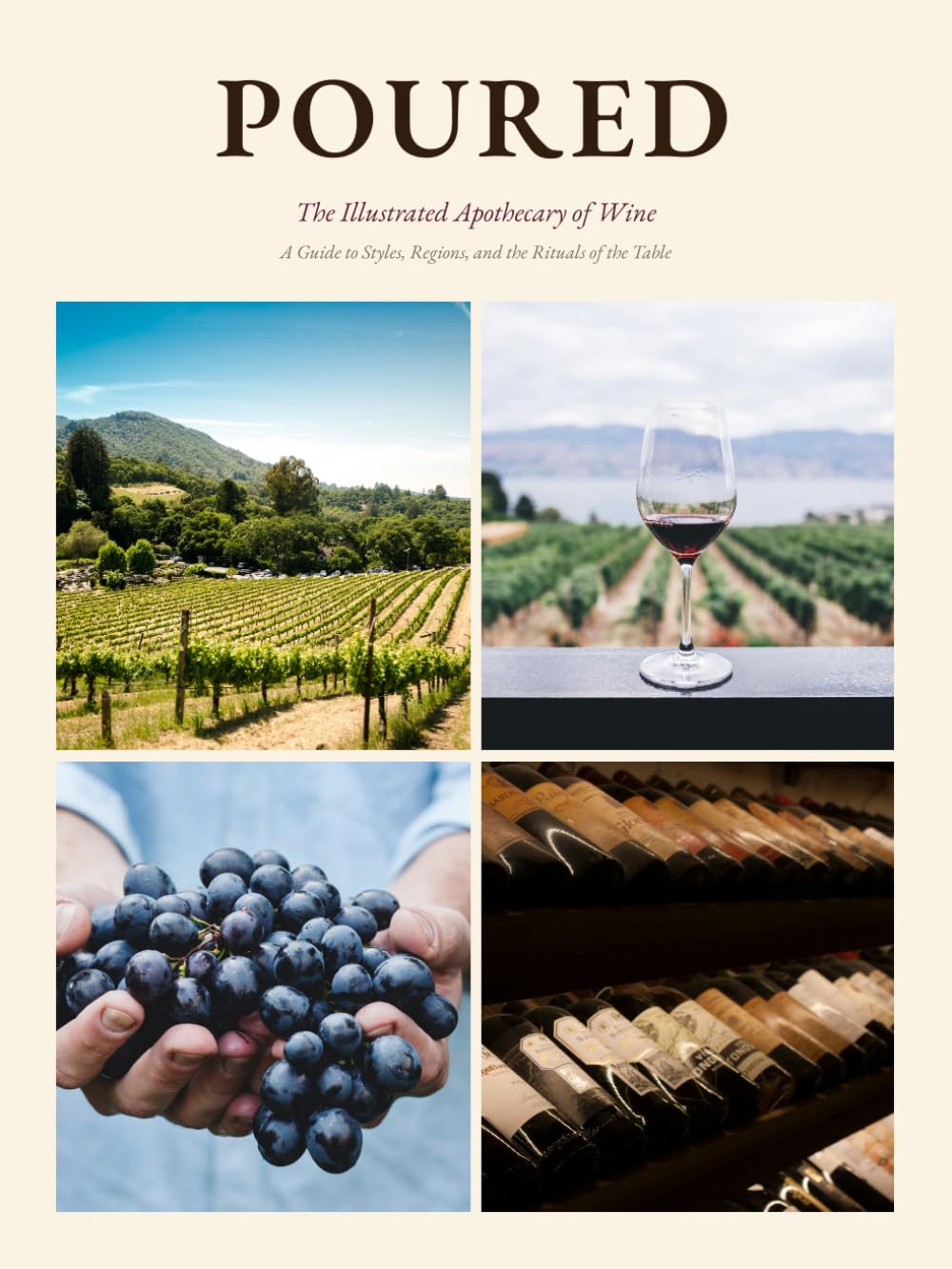 Poured: The Illustrated Apothecary of Wine A Guide to Styles, Regions, and the Rituals of the Table (THE RITUAL LIBRARY)