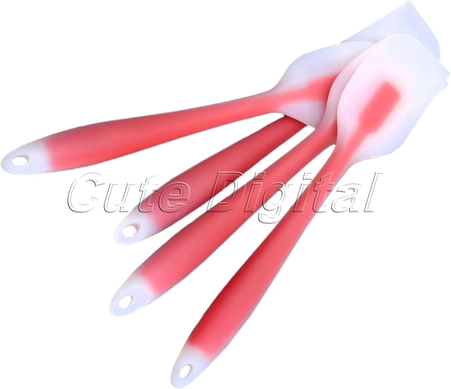 AcmeBuy(TM Silicone Scraper Brush Rubber Spatula Pastry Cake Baking Butter Cream Spatula Oil Bread Scraper Brush Kitchen Cooking Tool