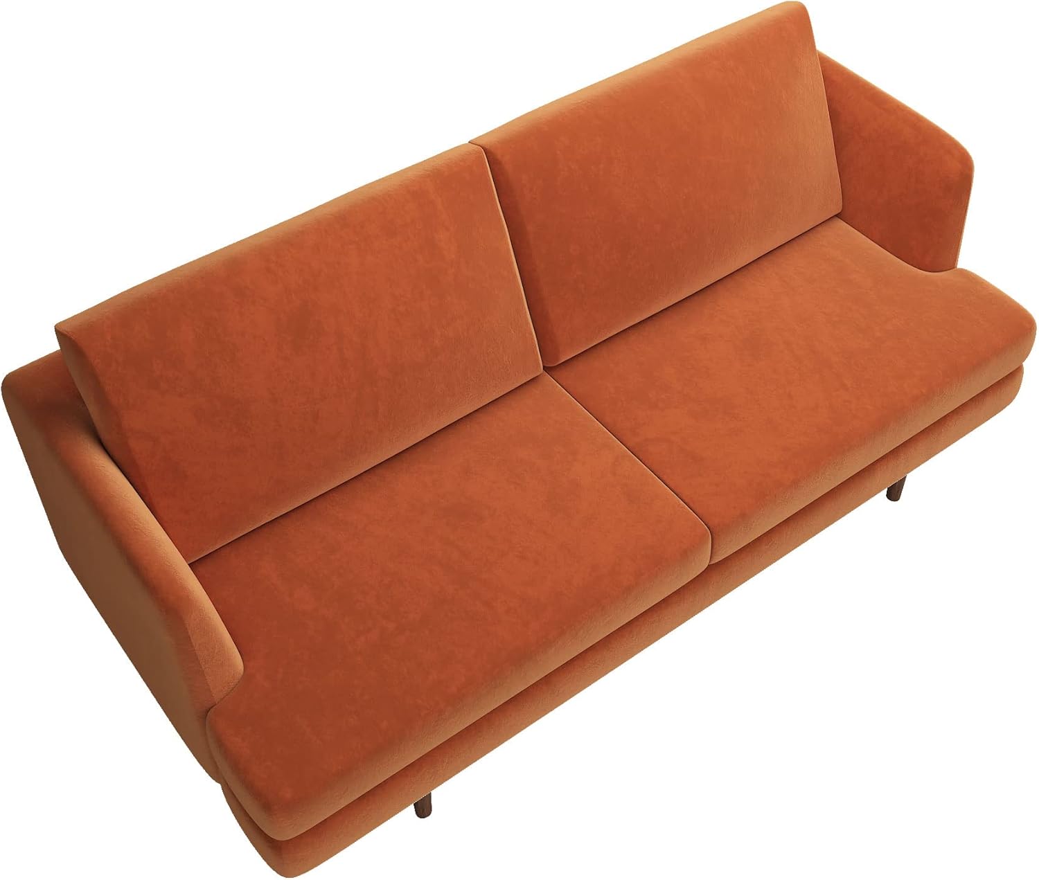 Buy Velvet Tufted Couch, 68inch Modern Upholstered Sleeper Sofa, Comfy