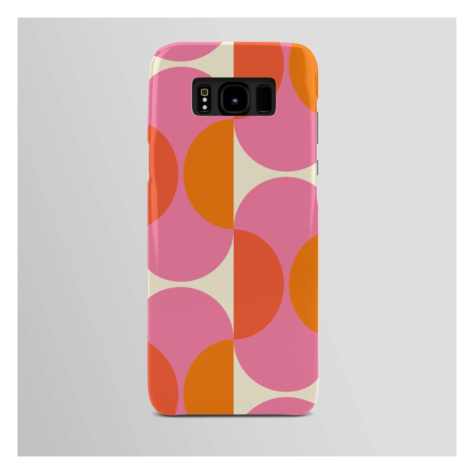 Amazon Com Capsule Sixties By Caligrafica On Android Phone Case Compatible With Samsung Galaxy S8 Plus Cell Phones Accessories