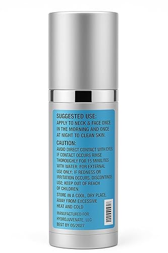 Miniatura 5 de Hidratante antienvejecimiento con ácido hialurónico  Reduce líneas finas y arrugas  Para piel seca y sensible  Péptidos de colágeno  Cuello y cara