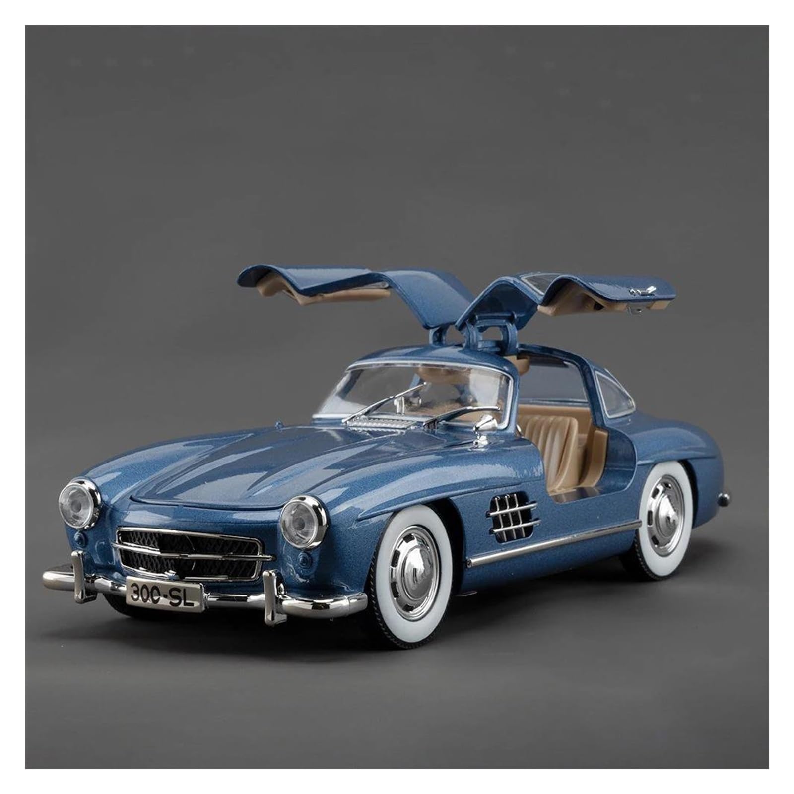AUDSNI Die-Cast Diecast Car Model For Benz 300SL Diecast Model Car