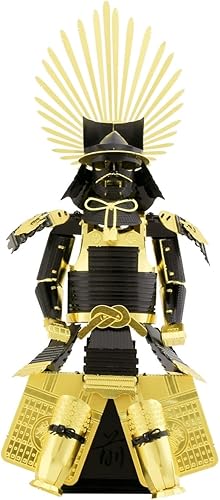 Miniatura 4 de Metal Earth Fascinations - Juego de 2 armaduras de metal 3D - Samurai Naoe Kanetsugu - Toyotomi japonés