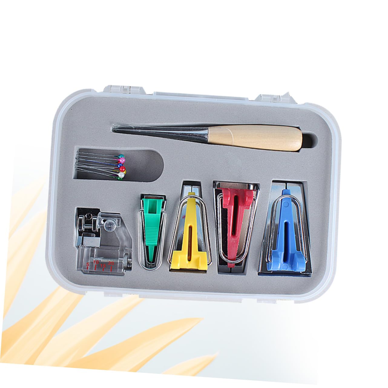 ULDIGI Sewing Machine Tool Kit Complete Tape Makers Binding Tool for Quilting Electric Sewing Machine Accessories a Set Quilting Tools