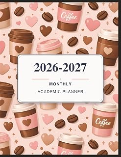 2026 2027 Monthly Academic Planner: An organizer for the busy person