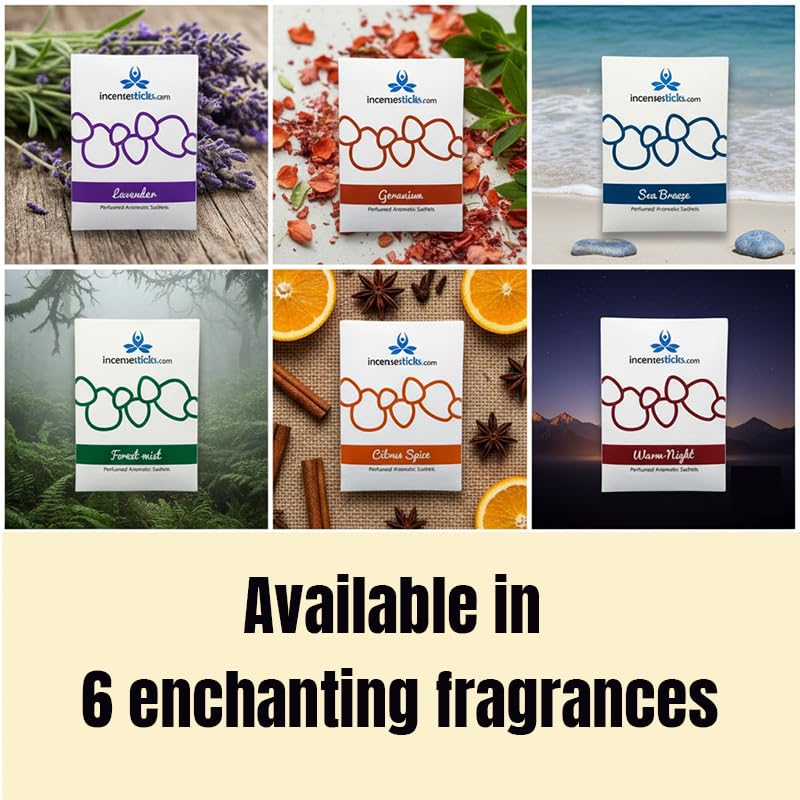 Aromatic Sachets Forest Mist - 12 Packs 12.5g miniatura 4