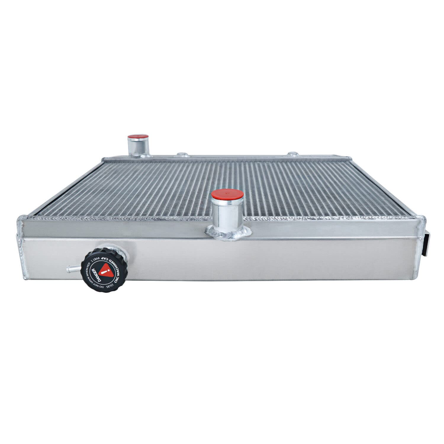 55 57 Chevy Radiator 3-Row Aluminum Radiator Kit For 1955-57 Chevy Bel ...
