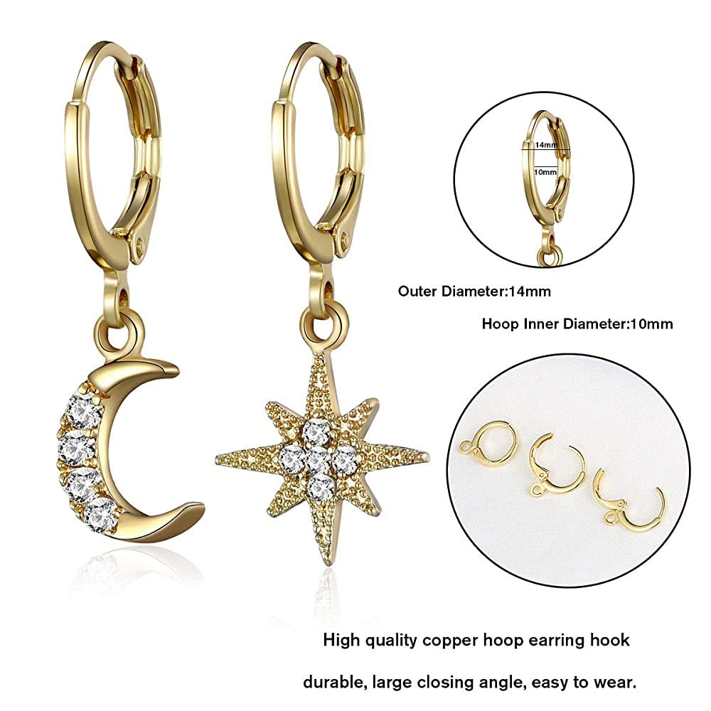 Pearl & AD 6 Pair Earrings Set For Her