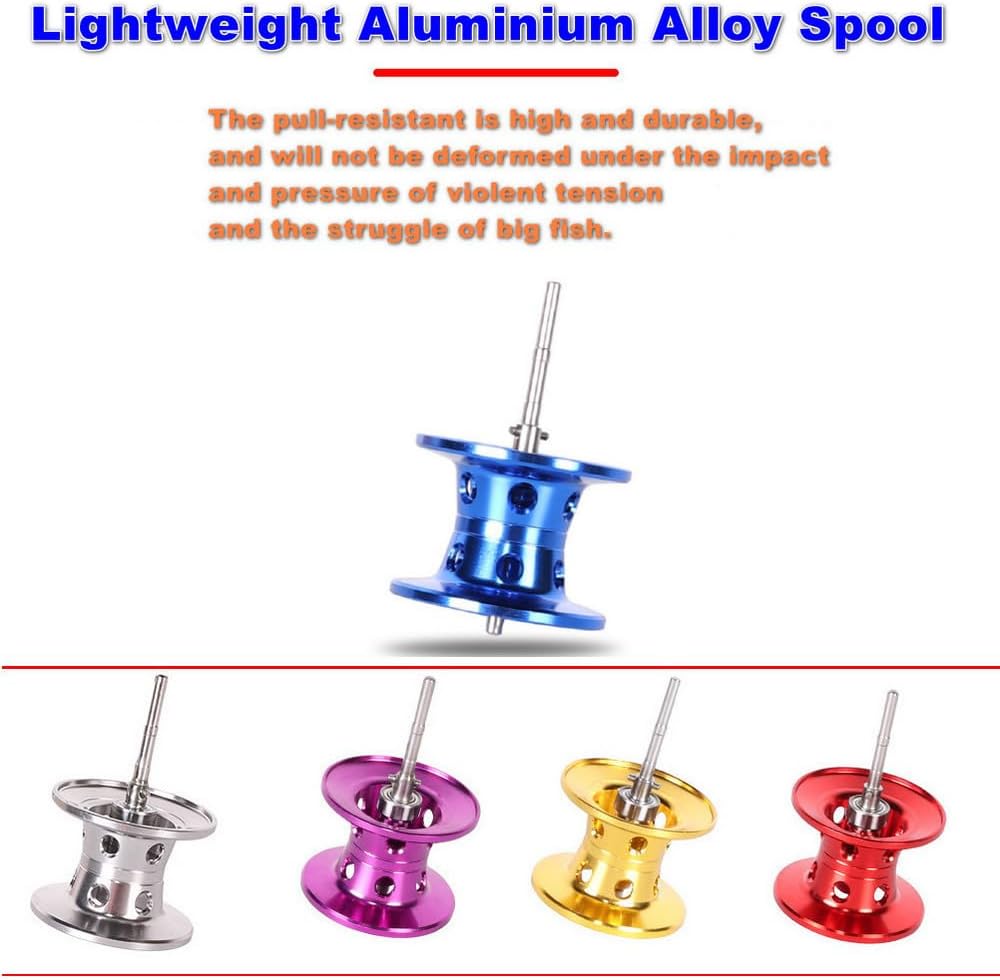 Magnetic Drag Aluminum Alloy Spool 7.2:1 Gear Ratio Baitcasting Reel 2+1 BB Saltwater Freshwater Fishing Reels (Left Right Multicolor Option)