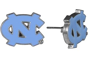 NCAA North Carolina Tar Heels Stud Earrings
