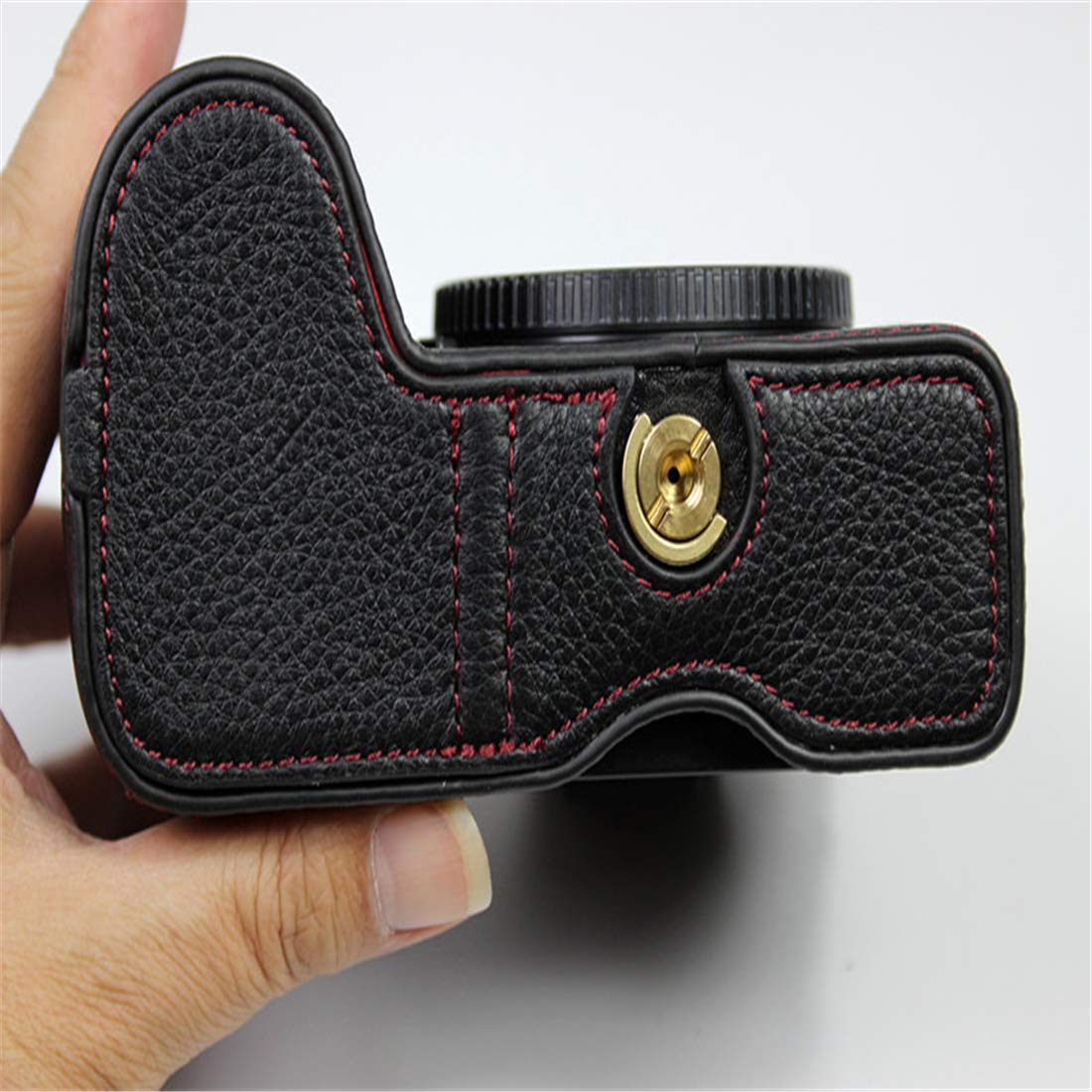 本革 新品 カメラケース nikon z5/Z6/Z72 用 Amazon | kinokoo ニコン NIKON Z7/Z6/Z5専用ハーフケース