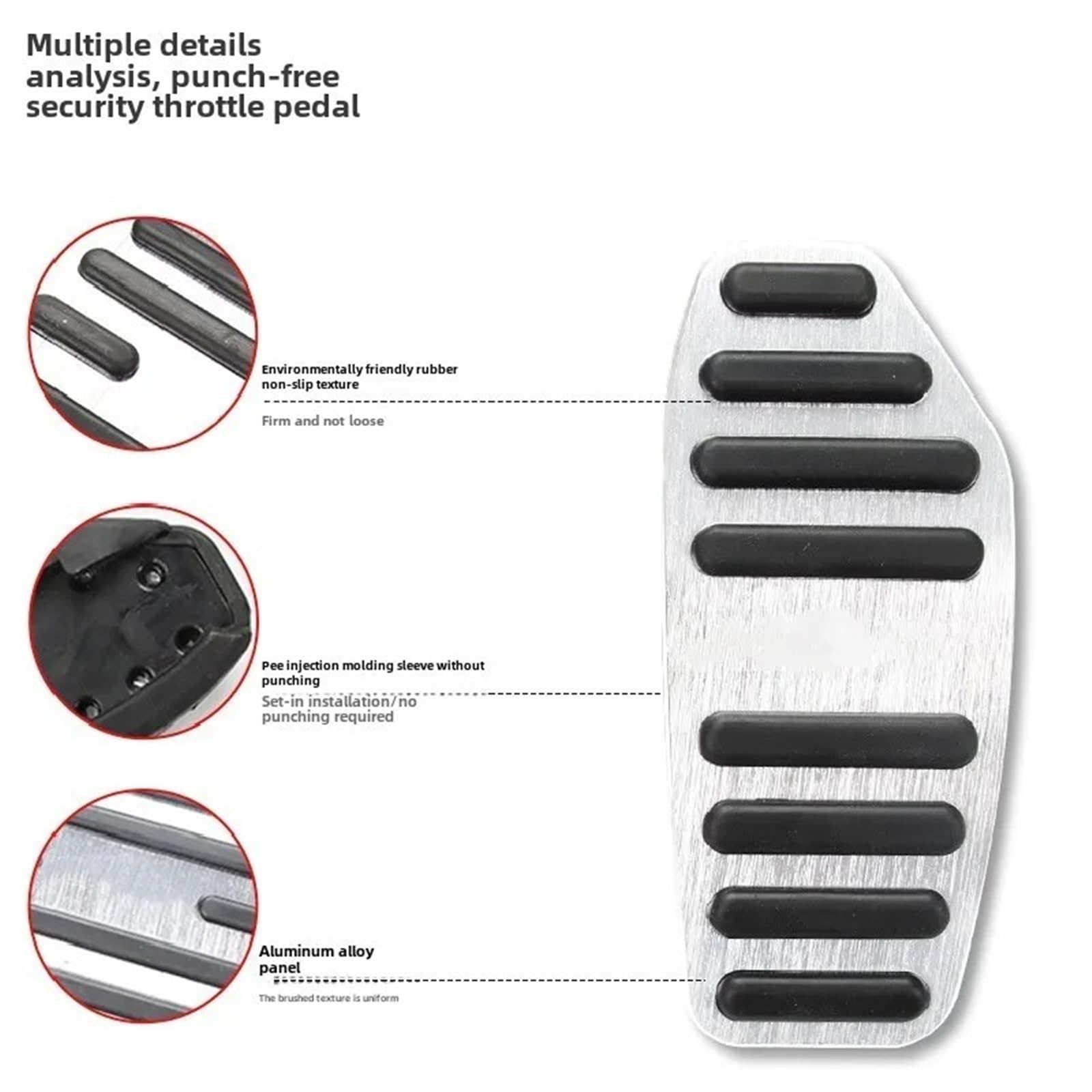 Beschleunigerpedalpad Für Nissan X-Trail T32 T33 X Trail Xtrail 2014~2023