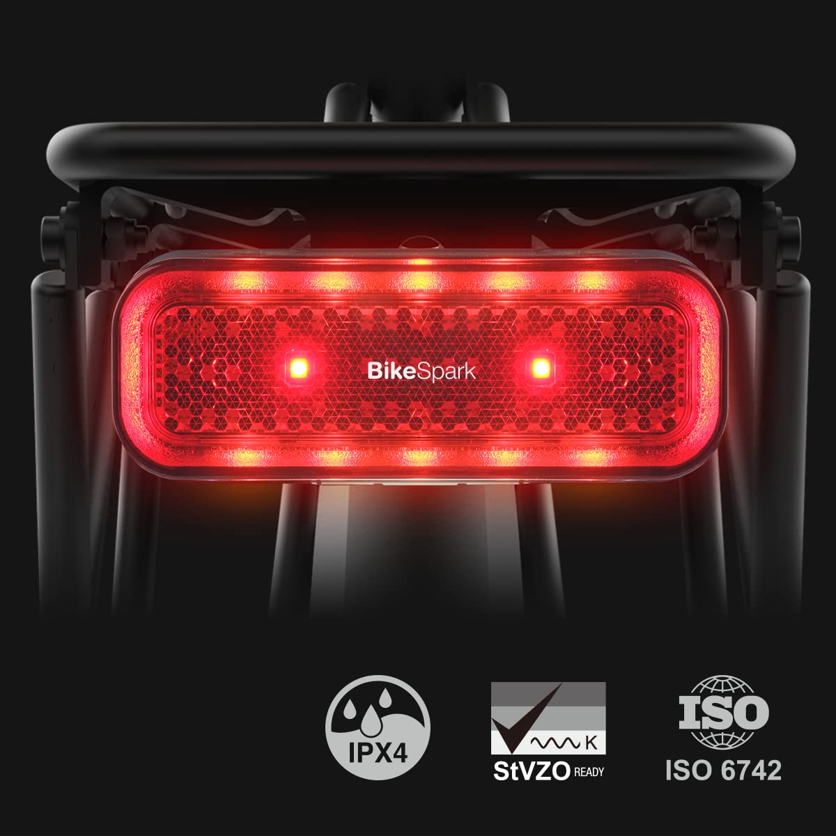 Amazon | BikeSpark (バイクスパーク) 自動感知 リアライト G4