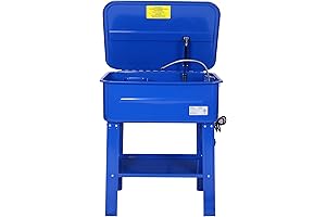 Solvent Tank Parts Washer: Automotive Parts Cleaner for Gears, Bearings & Carburetors