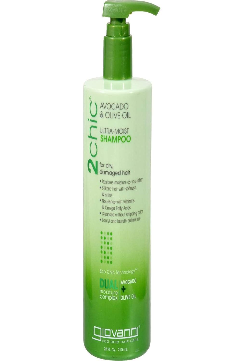 Giovanni Cosmetics 2Chic Avocado & Olive Oil Ultra Moist Shampoo