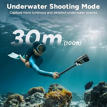 SJCAM C300 Action Camera 4K 30FPS 6-Axis Gyro Stabilization 30M Waterproof 1.3 Touch Screen 154 Wide Angle 8X Digital Zoom