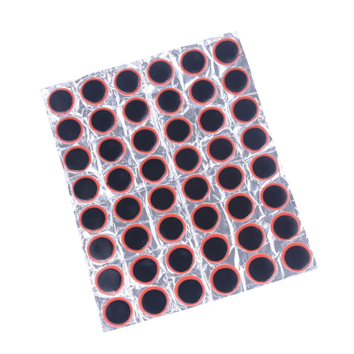 DECHOUS 48Pcs Tire Repair Kit Durable Rubber Patches for Motorcycles and Bicycles Lightweight and Easy to Carry Self Adhesive for The Road