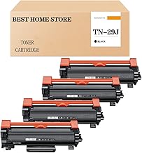 Brother TN-29J Compatible Toner Cartridge 29J Black 4 Pack High Capacity for Brother TN29J Toner Yield: Approximately 3000 pages per pack TN-29J Compatible Toner Compatible with HL-L2375DW HL-L2370DN