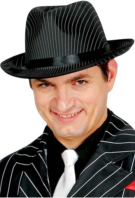 Cappello Borsalino Gessato da Boss - Taglia Adulto : Amazon.it:  Abbigliamento