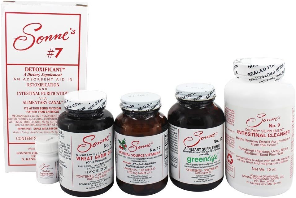 Sonne's 7 Day Cleansing Kit