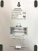 Vista 4 de WC Redmon - Báscula de cocina de precisión, color blanco