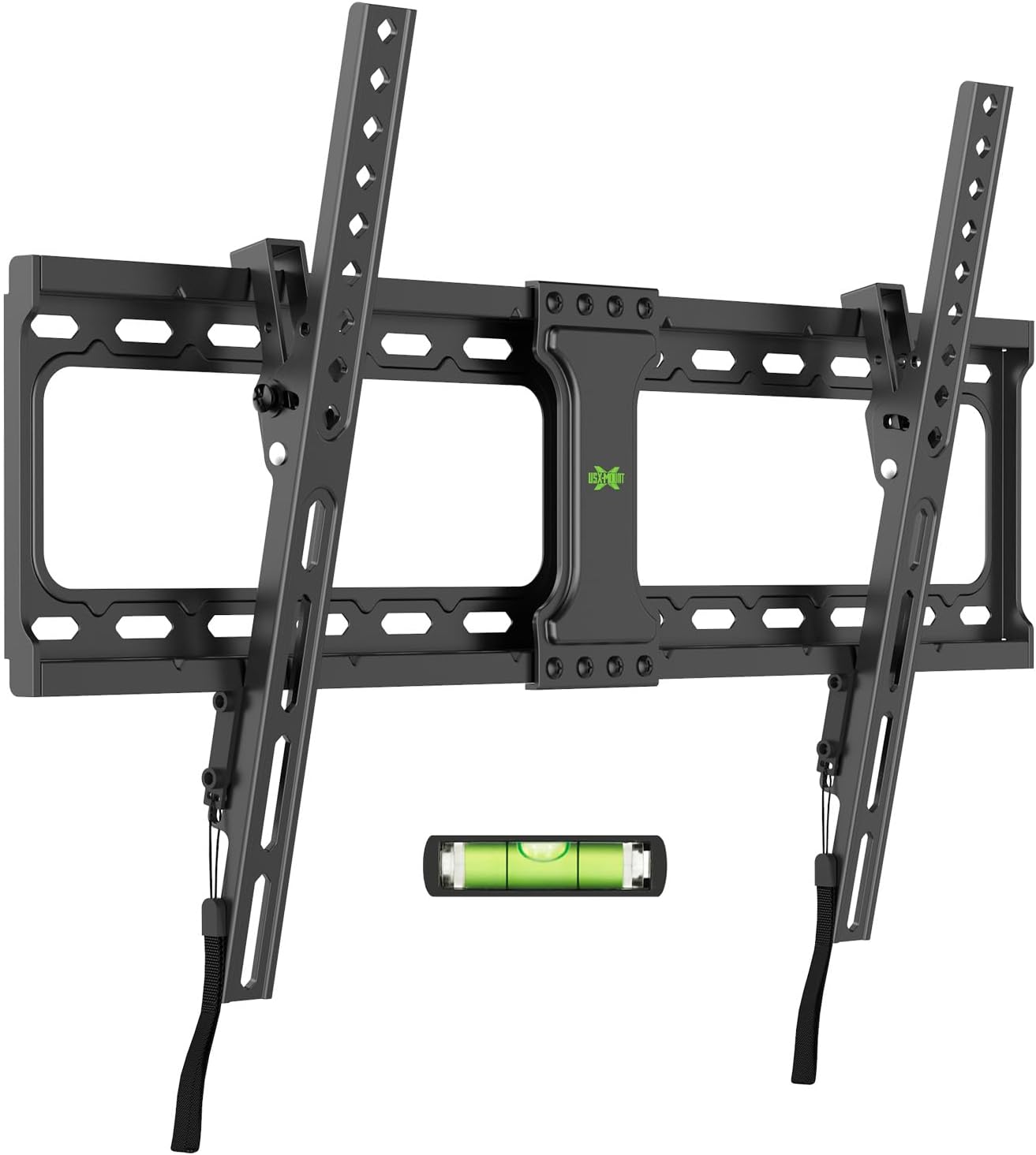 USX MOUNT Tilting TV Wall Mount for 37-95" TVs up to 132lbs, Low Profile Bracket VESA 600x400, Fits 16-24" Studs
