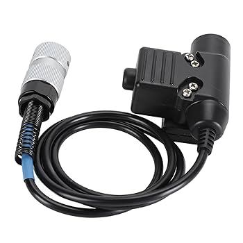 Amazon | U94 PTT プッシュ トゥ トーク、6 ピン ヘッドセット