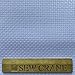6 Count Aida Cloth Cross Stitch Fabric, White, W29 x L39